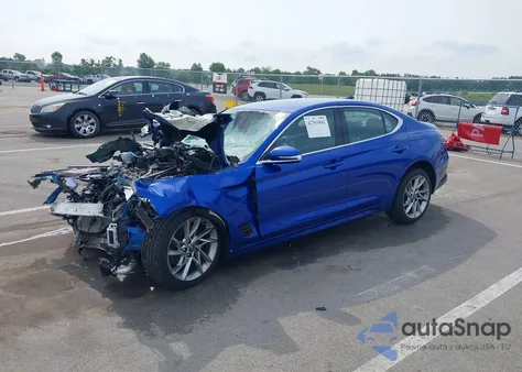 2022 Genesis G70 Prestige from USA, damaged, VIN KMTG34TA6NU092931